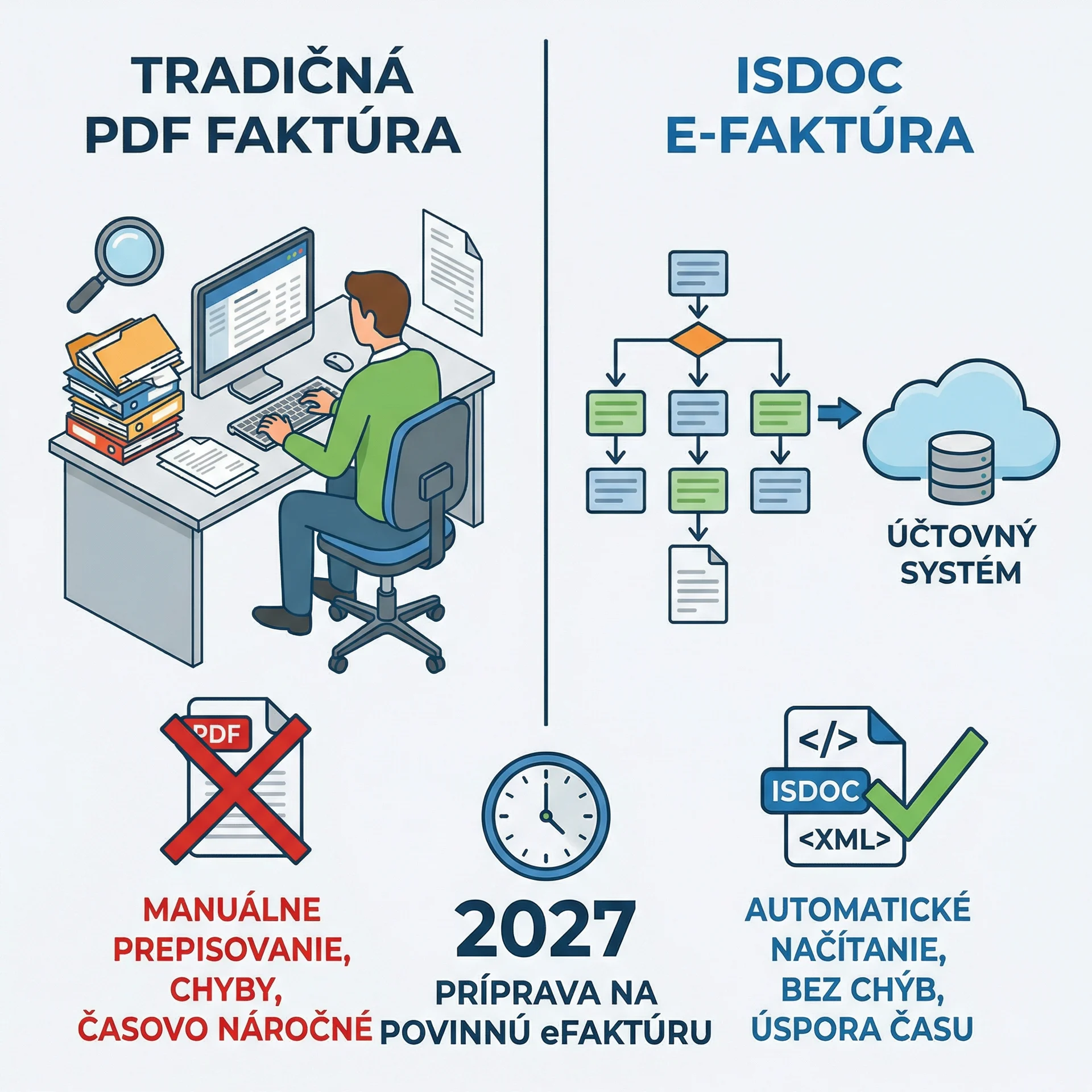 ISDOC: rýchlejšie účtovanie faktúr